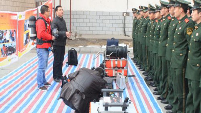 甘肃地震局及国家陆地搜寻与救护（兰州）基地培训